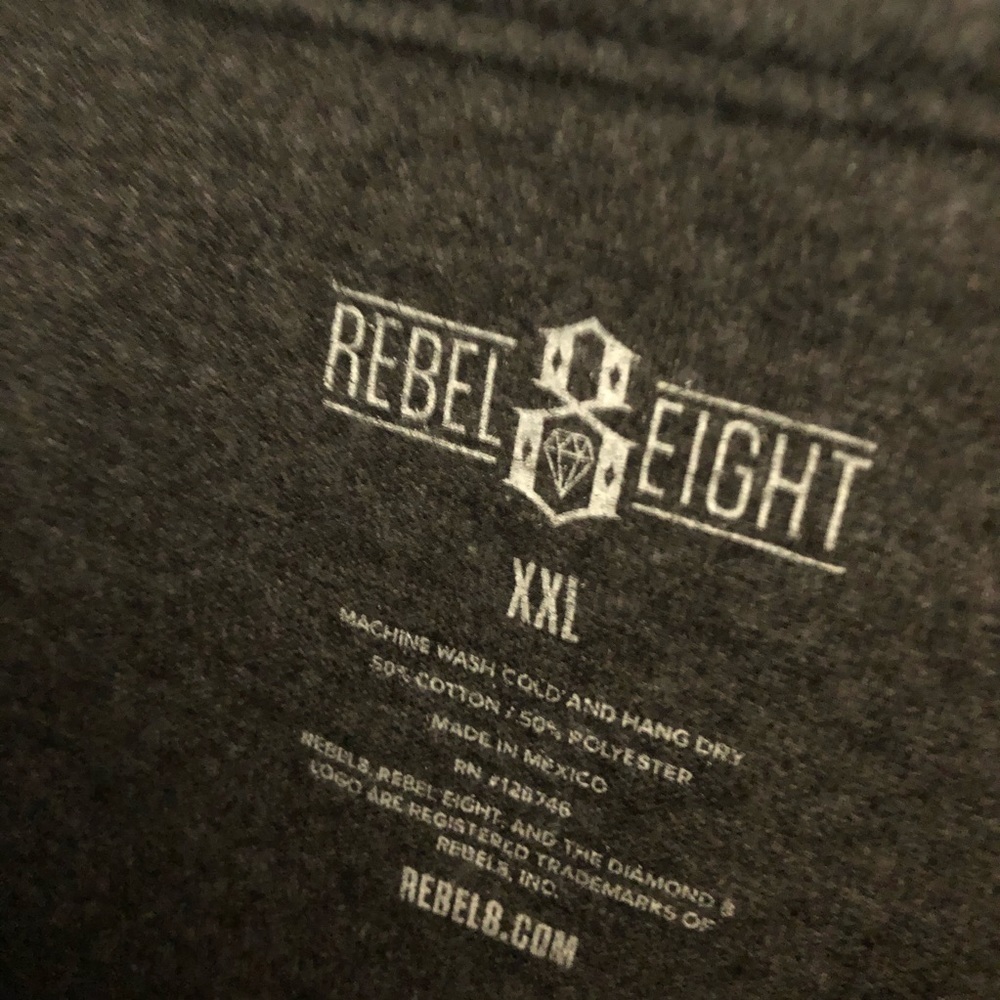 Rebel 8 “Midnight Burners” shirt - Picture 3 of 3